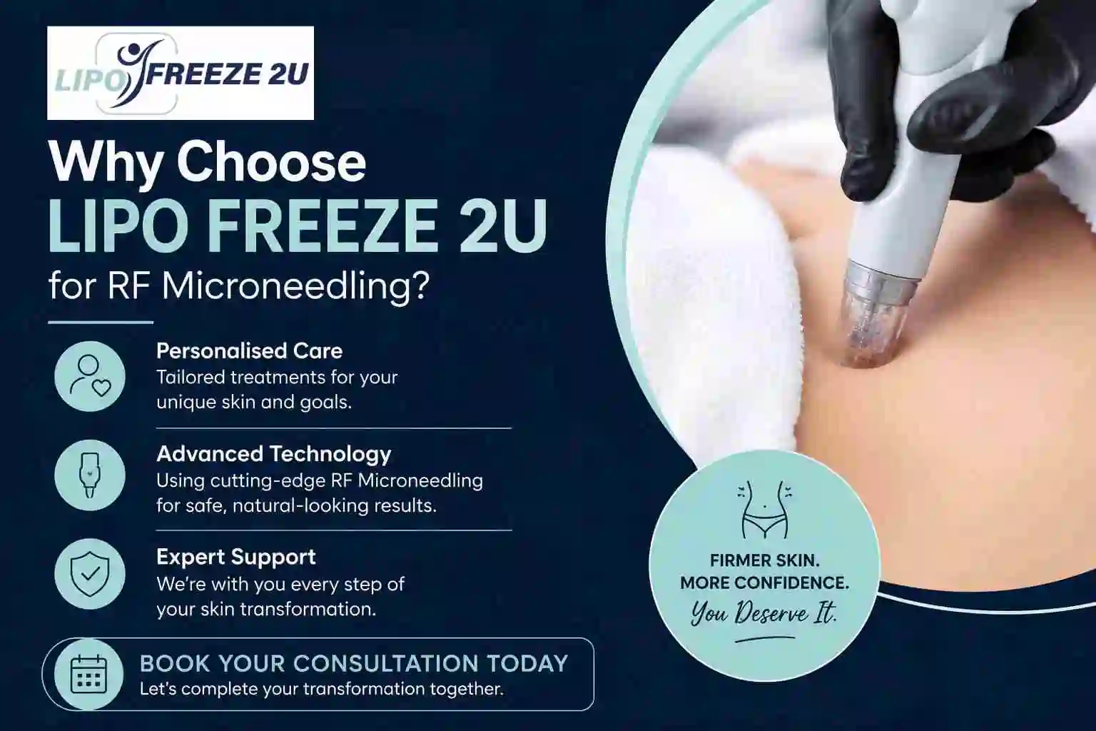 Why Choose LIPO FREEZE 2U for RF Microneedling Rutland?
