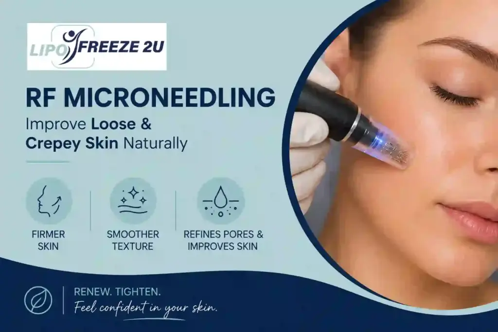 Can RF Microneedling Help Improve Loose and Crepey Skin Rutland?